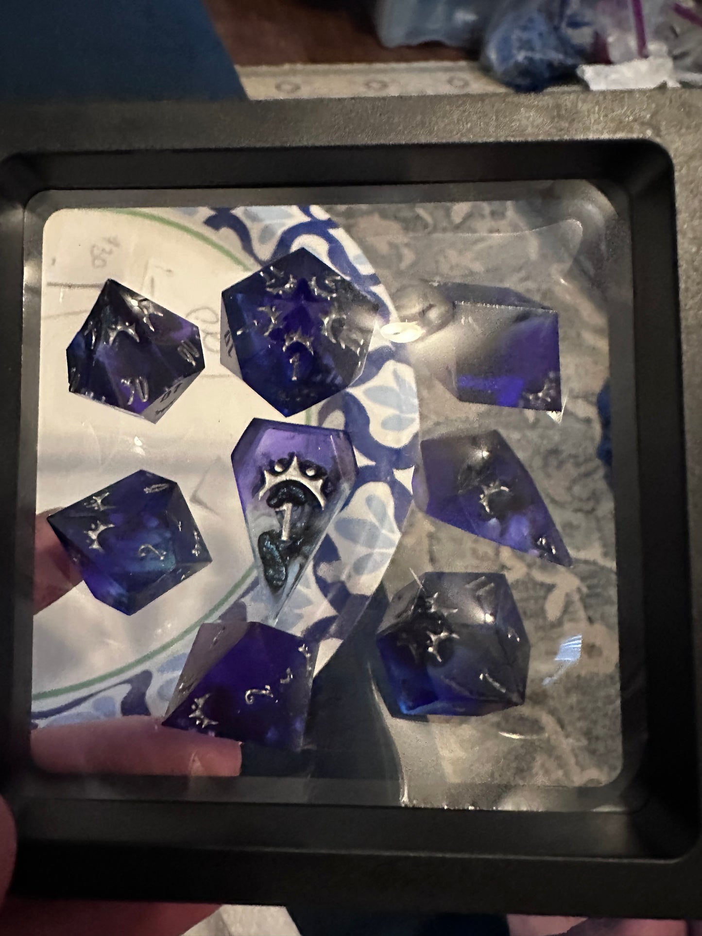 Purple color shift cleric Dice