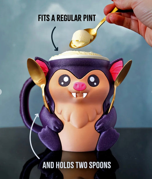 Bat Ice Cream Holder