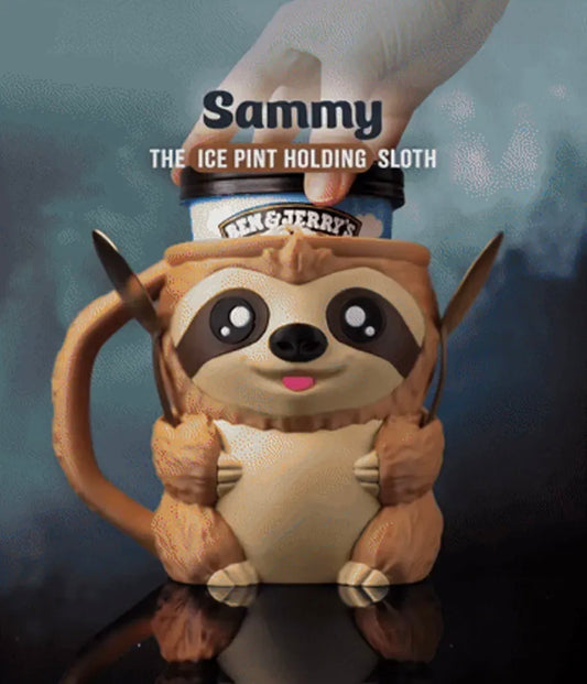 Sloth Ice Cream Holder
