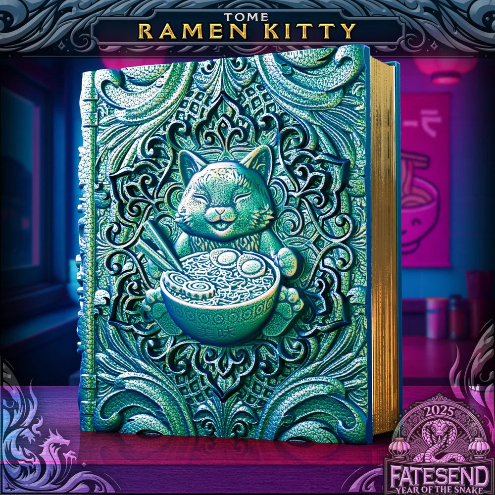 Ramen Kitty Dice Tome